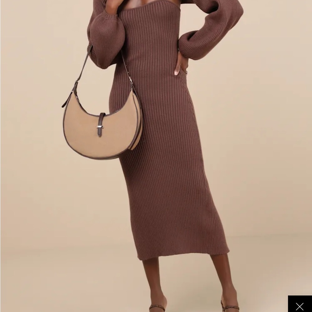 Lulu's Brown Autumn Aura Two Piece set XS